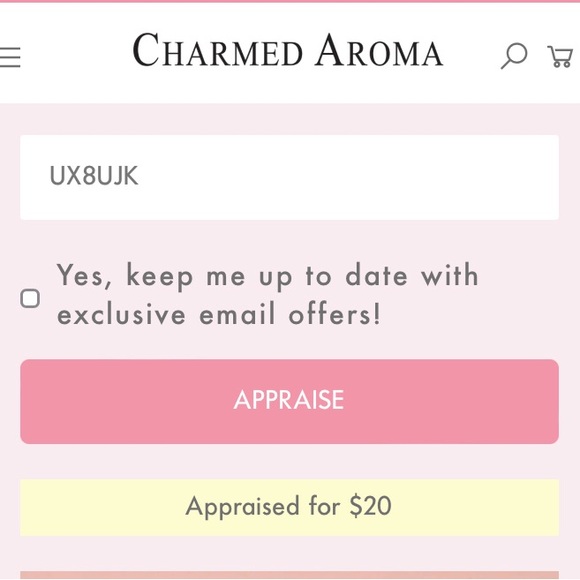 NWT Silver Charmed Aroma Ring Size 6 - Picture 5 of 5